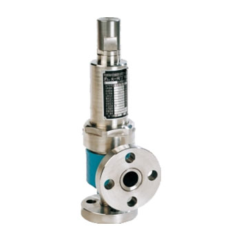 Closed spring loaded low lift type high pressure safety valve