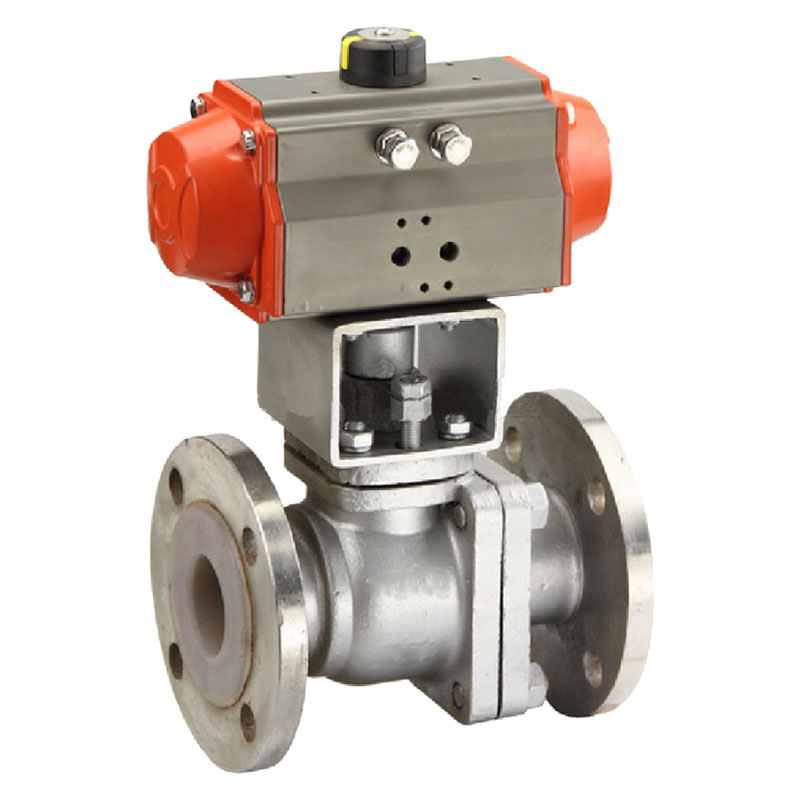 Pneumatic Floating type of ball valve