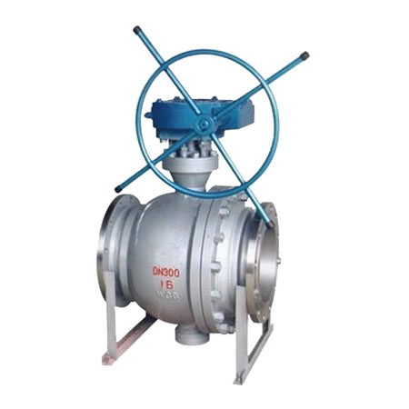 Trunning mounted ball valve